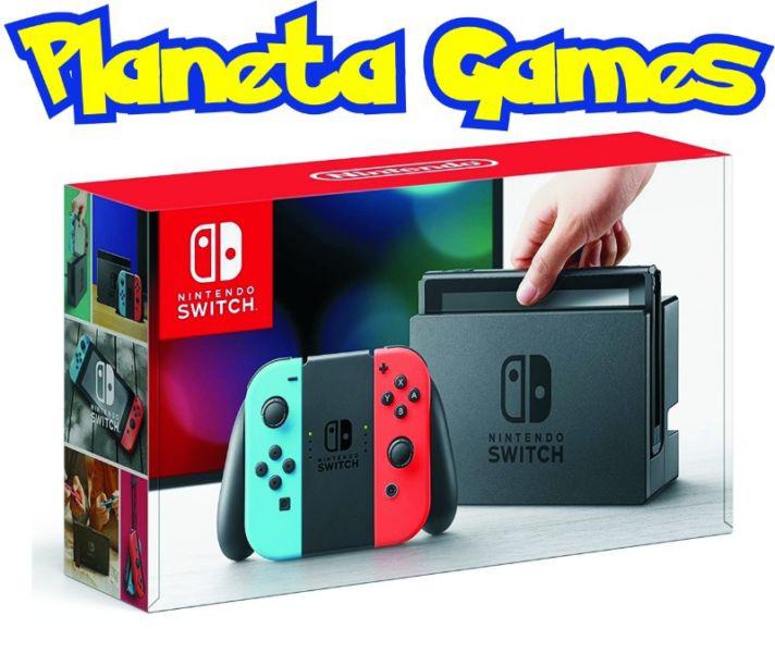 Consolas Nintendo Switch Neon Blue Red Joy-Con Nuevas Caja