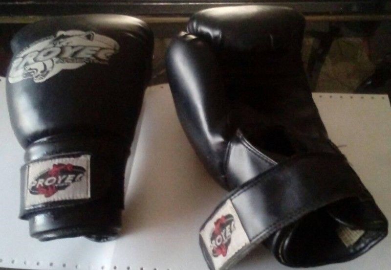 Guantes De Boxeo Proyec Y Bolsa De Cuero,Sogas y Gancho de