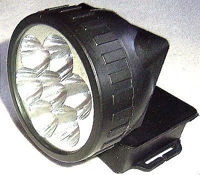 Linterna Minero Led Y Emergencia Pesca Camping Hogar