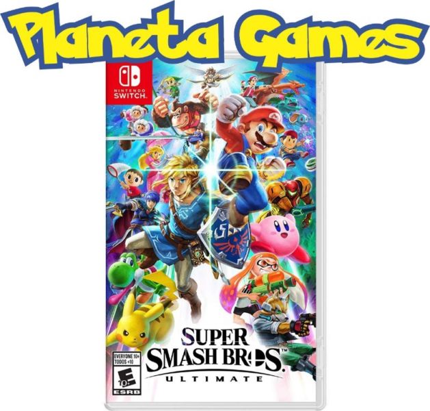 Super Smash Bros Ultimate Nintendo Switch Fisicos Caja