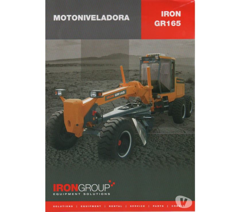 Vendo motoniveladora Iron group 165