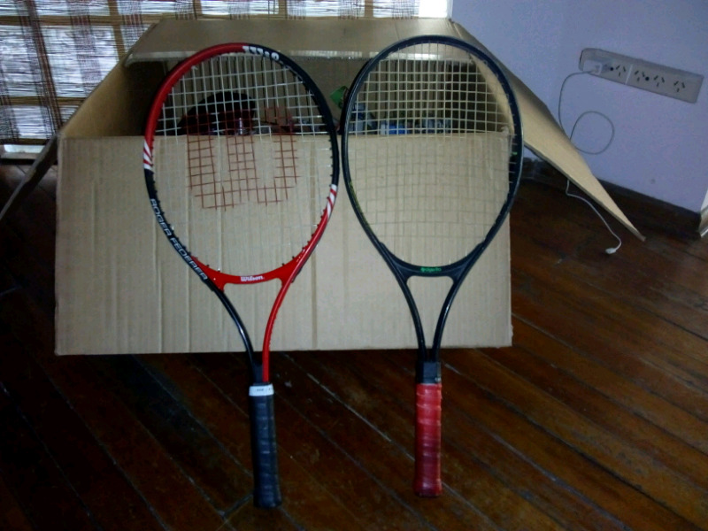 Vendo par de raquetas tenis