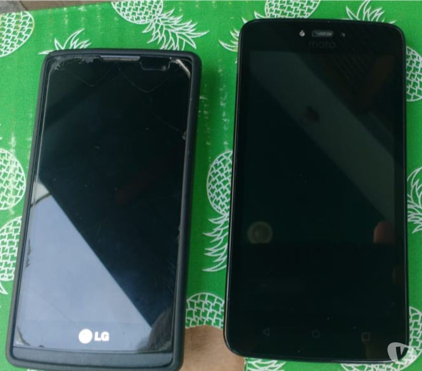 Vendo telefonos Motorola Moto C y LG Leon 3G..