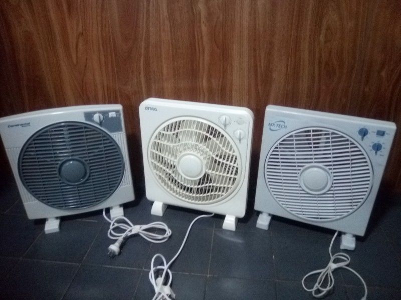 3 ventiladores poco uso buen estado...