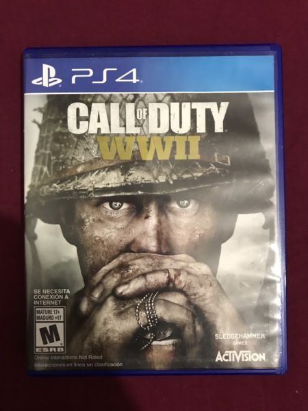 Call of duty WWII PlayStation 4