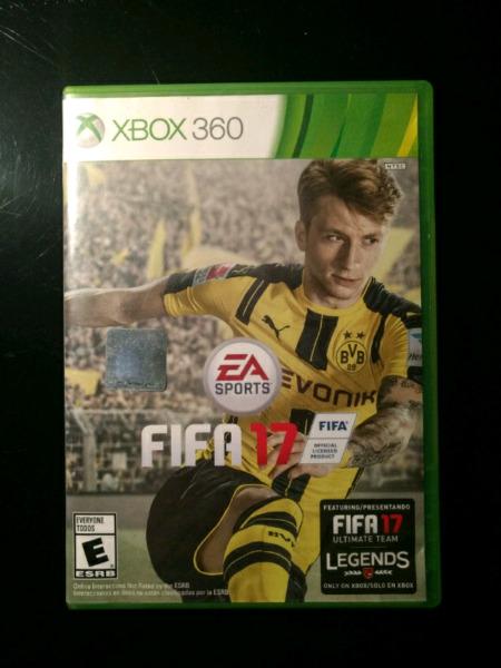 FIFA 17 ORIGINAL XBOX 360