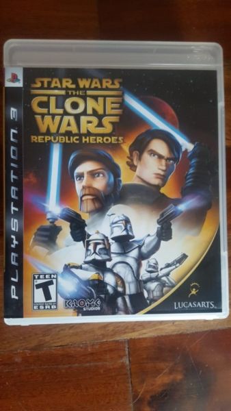 Juego PS3 Star Wars The Clone Wars