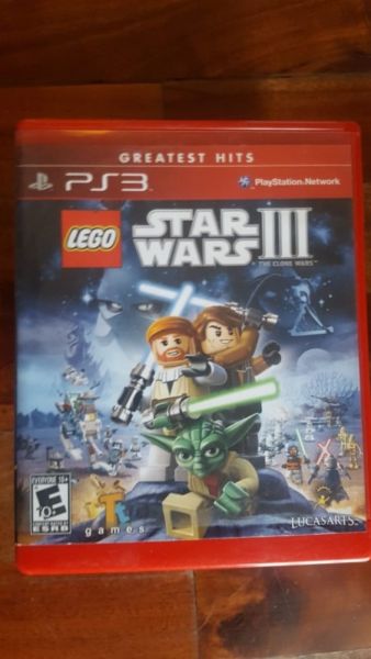 Juego PS3 Star Wars lll Lego