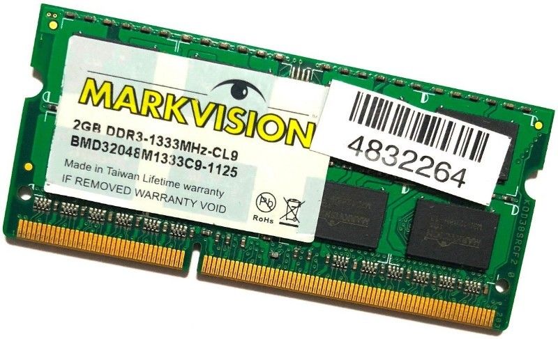 Memoria Notebook Markvision SODDR3 2GB MHZ