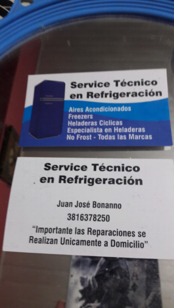 Refrigeracion a domicilio