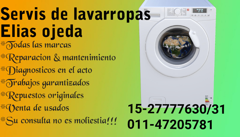 Servicio tecnico de lavarropas automaticos