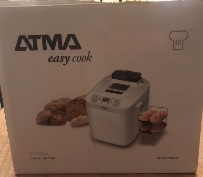 Vendo máquina de hacer pan Atma con solo 4 usos