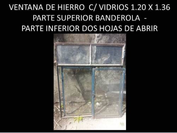 Ventana de hierro