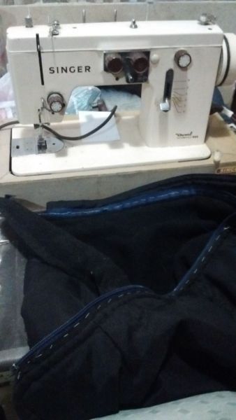 maquina de coser singer duo $