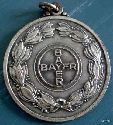 medalla mar del plata club quilmes  bayer - cafiaspirina