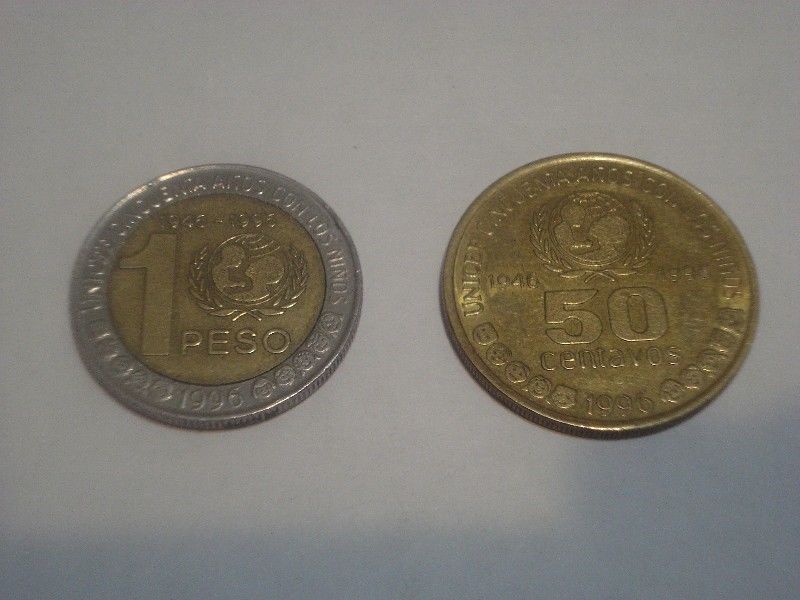 monedas Unicef x2