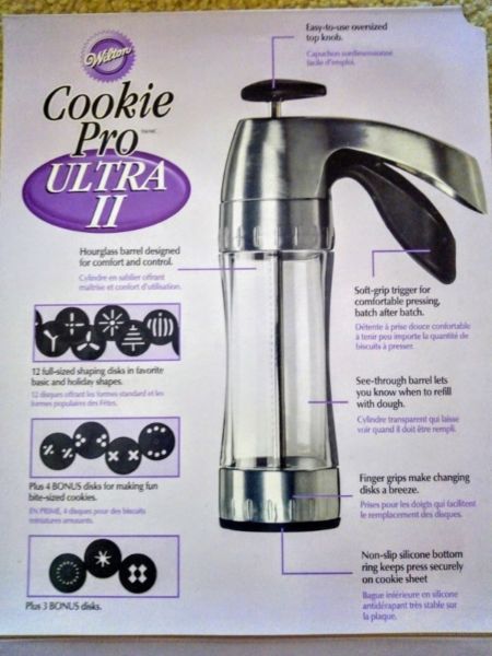 Cookie Pro Ultra 2 (prensa Para Hacer Galletitas Caseras)
