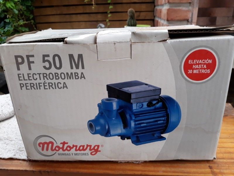 Electrobomba Motorarg PF50M- SIN USO!