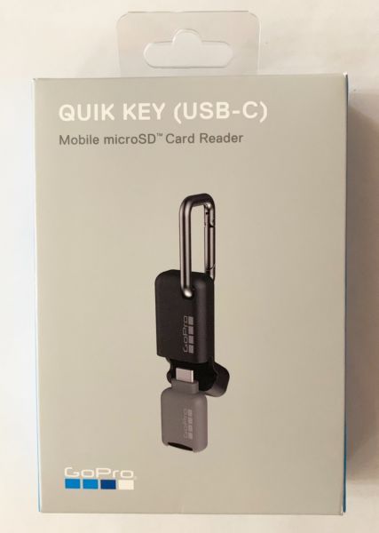 Lector de tarjetas Gopro portátil Quik Key Usb Tipo C