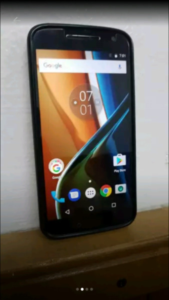 VENDO MOTOROLA MOTO G4 IMPECABLE