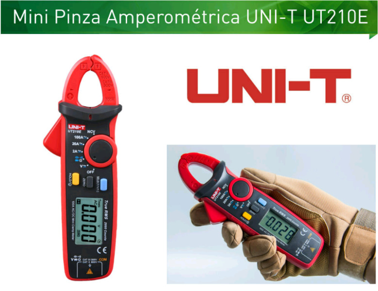 VENDO PINZA AMPEROMETRICA Uni-t Mini Pinza Ut210b
