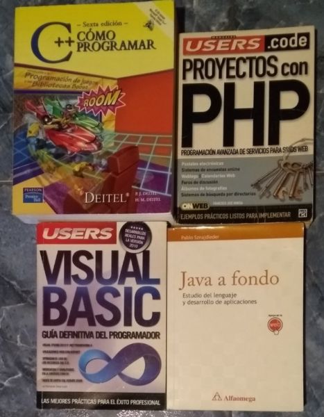 4 Libros de programación