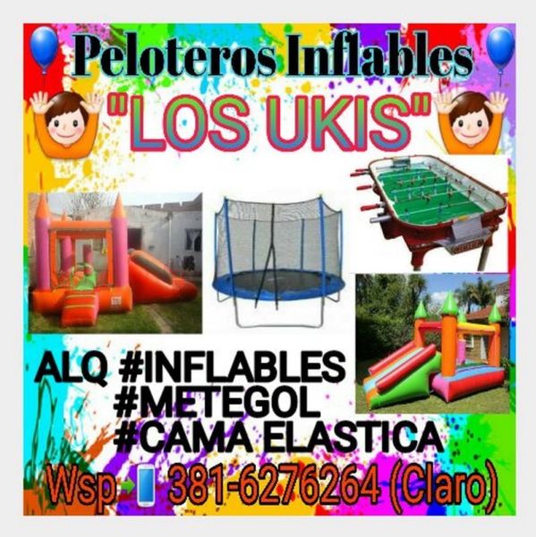 Alquiler Peloteros Inflables