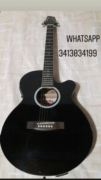 Guitarra electroacustica stagg