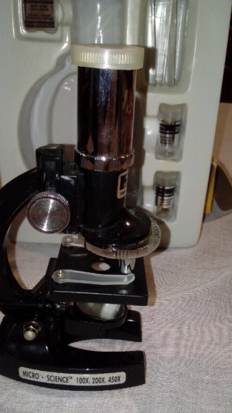 Juego microscopio microciencia