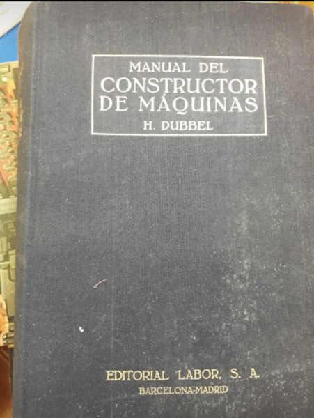 MANUAL DEL CONSTRUCTOR DE MAQUINAS