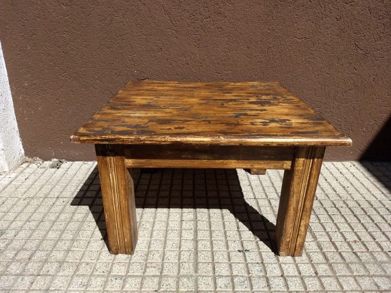 Mesa ratona madera 70 x 70cm