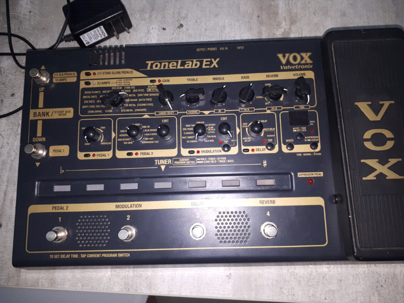 Pedalera Vox Tonelab Ex