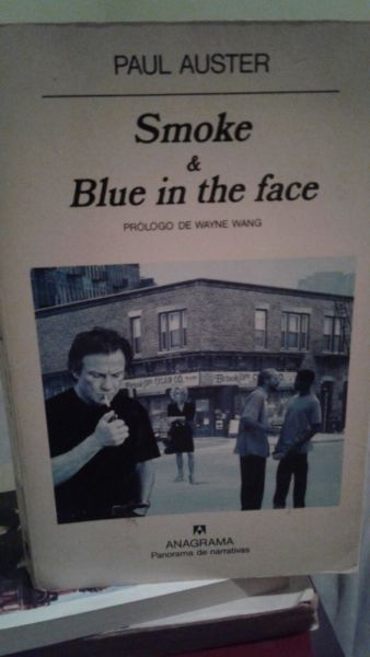 Smoke Blue in the face libro de Paul auster