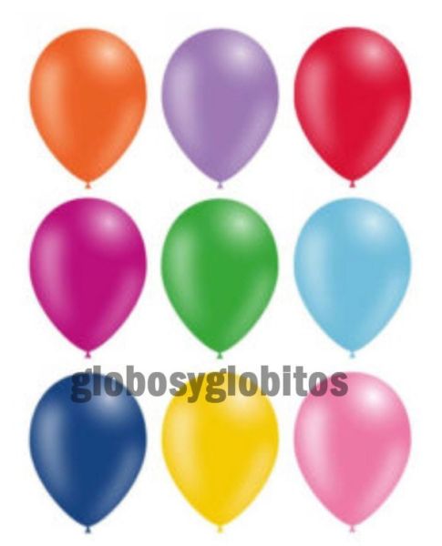 globos perlados 12" marca festiball