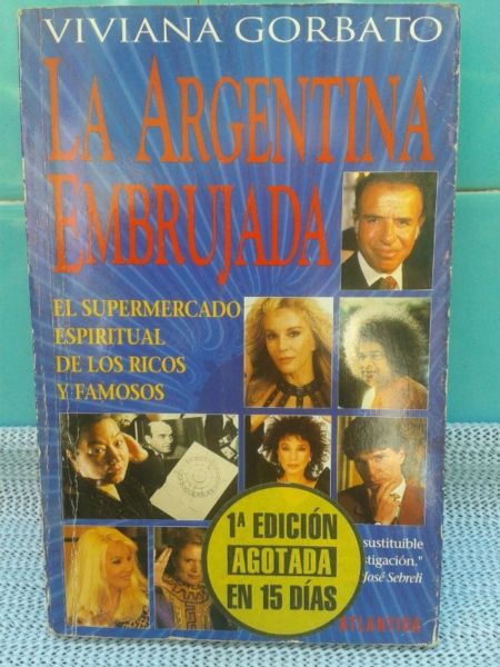libro usado la argentina embrujada de viviana gorbato