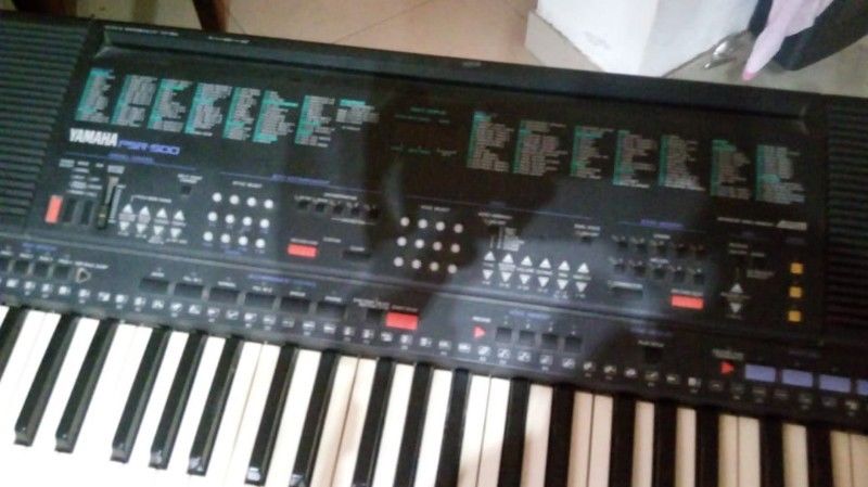 yamaha psr500 con funda pie y pedal yamaha