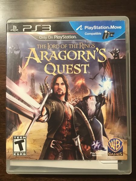El señor de los anillos “Aragorn’s Quest” PS3