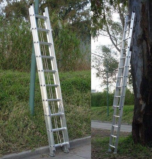 Escalera Extensible Aluminio de 20 escalones Altura