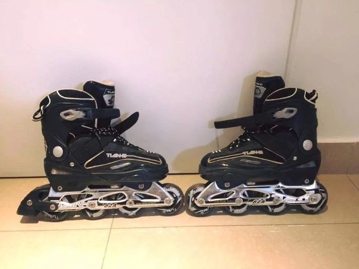 Rollers Patines Tian-e Inline Extensibles Talle 38 Al 42