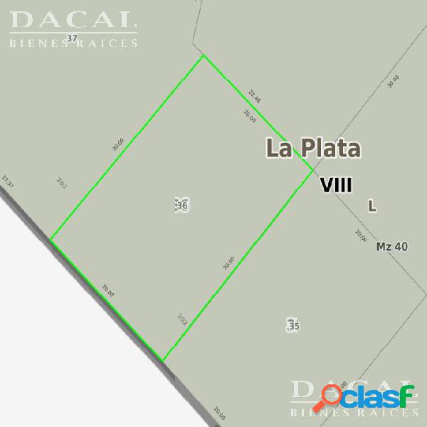 Terreno en venta en La Plata en Estancia Chica