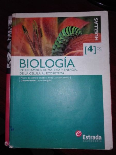 Biología 4Huellas.editorial Estrada