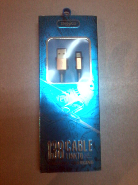 Cable Micro USB Mallado 1m.