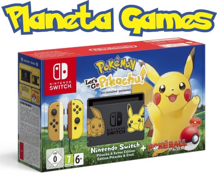 Consolas Nintendo Switch Edicion Limitada Pikachu
