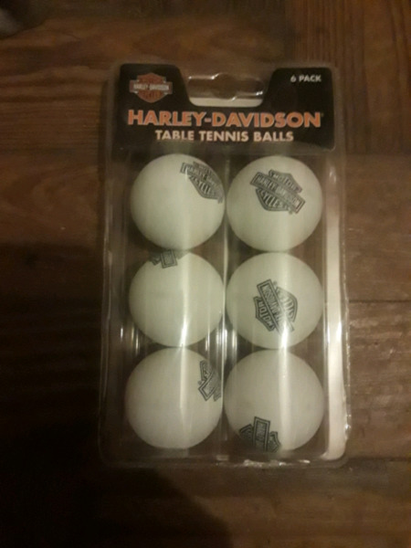 Harley pelotas de ping pong