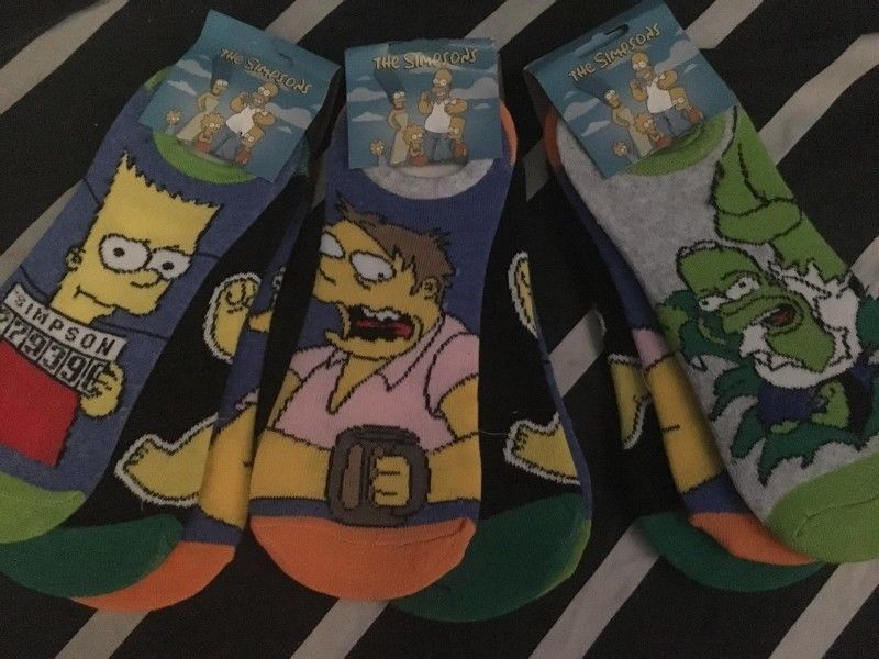 Medias de los simpson