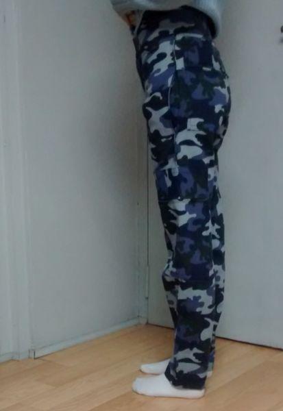 Pantalón Camuflado azul