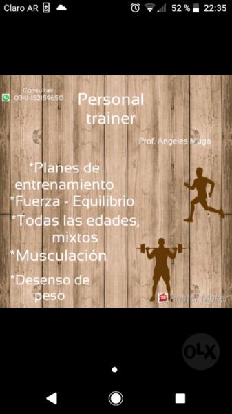 Profe personal trainer