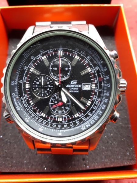 Reloj Casio Edifice Ef 527 Cronografo Piloto