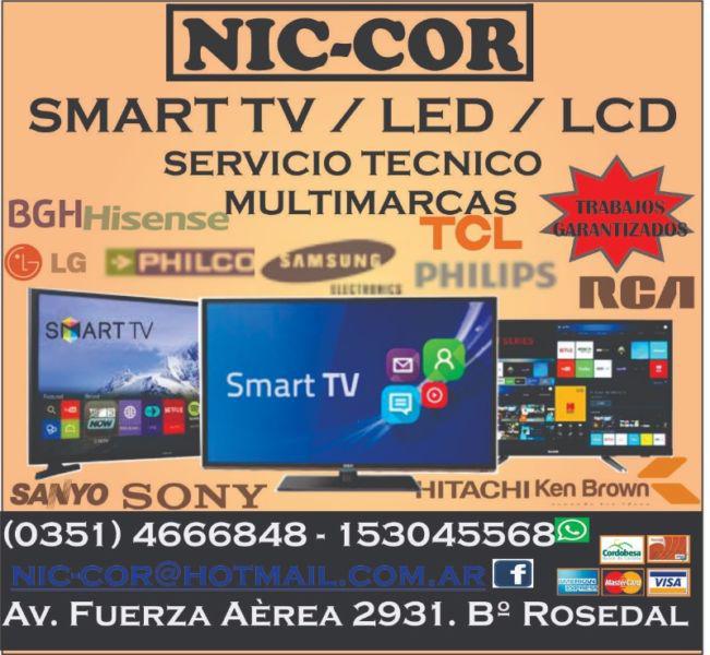 SERVICE DE TV LCD/LED/SMART