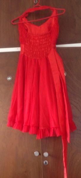 Vestido de fiesta rojo